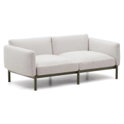 Sofa ogrodowa Sorells 2-osobowa beżowa kave home