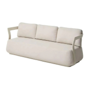 Sofa ogrodowa Tamaris 3 osobowa ecru Kave Home