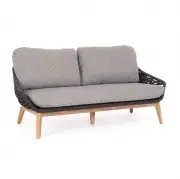 Sofa ogrodowa Tamires antracytowa Bizzotto