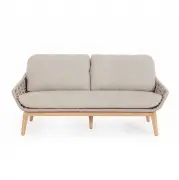 Sofa ogrodowa Tamires beżowa Bizzotto