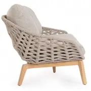 Sofa ogrodowa Tamires beżowa Bizzotto