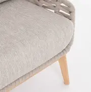 Sofa ogrodowa Tamires beżowa Bizzotto
