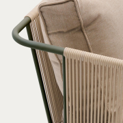 Sofa ogrodowa Zivia zielona Kave Home