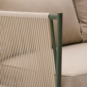 Sofa ogrodowa Zivia zielona Kave Home