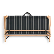 Sofa ogrodowa składana Outdoor Market czarna HAY