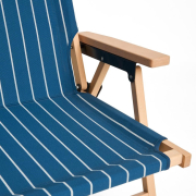 Sofa ogrodowa składana Outdoor Market niebieska HAY