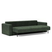 Sofa rozkładana Akello z podłokietnikami avella pine green Innovation
