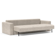 Sofa rozkładana Akello z podłokietnikami avella sand Innovation