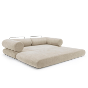 Sofa rozkładana Circlus L-Shaped Arms Esina Almond innovation