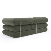 Sofa rozkładana Circlus L-Shaped Arms Esina olive green innovation