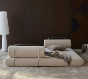 Sofa rozkładana Circlus Round Cushions Esina Almond innovation