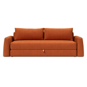 Sofa rozkładana Cone Esina Rust Orange Innovation