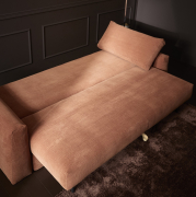 Sofa rozkładana Cone Esina Rust Orange Innovation