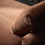 Sofa rozkładana Cone Esina Rust Orange Innovation