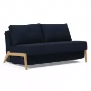 Sofa rozkładana Cubed 140 cm dąb Mixed Dance Blue Innovation