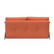 Sofa rozkładana Cubed 160 cm chromowana podstawa Argus Rust Innovation