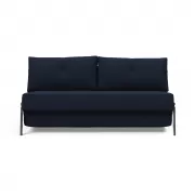 Sofa rozkładana Cubed 160 cm chromowana podstawa Dance Blue Innovation