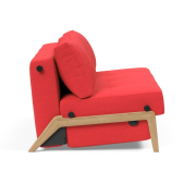 Sofa rozkładana Cubed 160 cm dąb Elegance Red Innovation