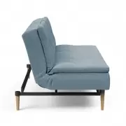 Sofa rozkładana Dublexo 558 Soft Indigo jasne drewno Innovation