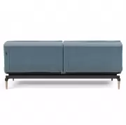 Sofa rozkładana Dublexo 558 Soft Indigo jasne drewno Innovation