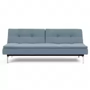 Sofa rozkładana Dublexo 558 Soft Indigo stal chromowana Innovation