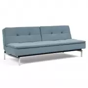 Sofa rozkładana Dublexo 558 Soft Indigo stal chromowana Innovation