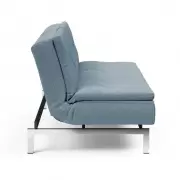 Sofa rozkładana Dublexo 558 Soft Indigo stal chromowana Innovation
