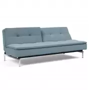 Sofa rozkładana Dublexo 558 Soft Indigo stal chromowana Innovation