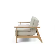 Sofa rozkładana Dublexo Frej Mixed Dance Natural Innovation