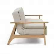 Sofa rozkładana Dublexo Frej Mixed Dance Natural Innovation