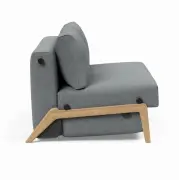 Sofa rozkładana ILB 500 160x200 cm Corocco Shadow Grey Innovation