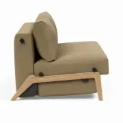 Sofa rozkładana ILB 500 160x200 cm Yogia Olive Brown Innovation