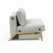 Sofa rozkładana ILB 500 160x200 cm Mozart Slate Brown Innovation