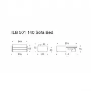 Sofa rozkładana ILB 501 Innovation