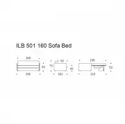 Sofa rozkładana ILB 501 Innovation