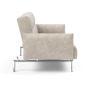 Sofa rozkładana Jillis z podłokietnikami avella sand Innovation
