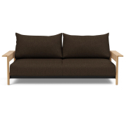 Sofa rozkładana Malloy wood Taura Chocco Innovation