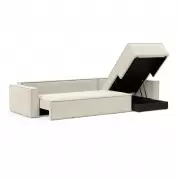Sofa rozkładana Newilla Lounger 357 Taura Off White Innovation