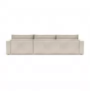 Sofa rozkładana Newilla Lounger Corduroy Ivory Innovation