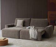 Sofa rozkładana Norum Chunky Arms Esina Cedar Brown innovation