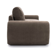 Sofa rozkładana Norum Curve Arms Esina Cedar Brown innovation