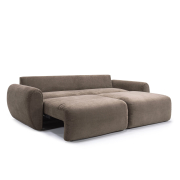 Sofa rozkładana Norum Curve Arms Esina Cedar Brown innovation