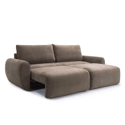 Sofa rozkładana Norum Curve Arms Esina Cedar Brown innovation