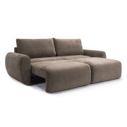 Sofa rozkładana Norum Curve Arms Esina Cedar Brown innovation