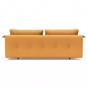 Sofa rozkładana Recast z podłokietnikiem Boucle Ochre Innovation
