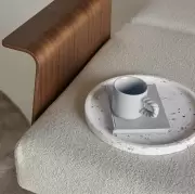Sofa rozkładana Recast z podłokietnikiem Taura Off White Innovation