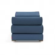 Sofa rozkładana Sigmund dąb Boucle Blue Innovation