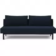 Sofa rozkładana Sly czarne nogi Mixed Dance Blue Innovation