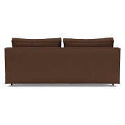 Sofa rozkładana Sly czarne nogi Taura Cappuccino Innovation
