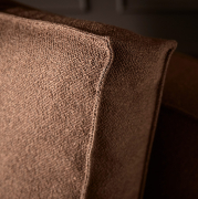 Sofa rozkładana Sly czarne nogi Taura Cappuccino Innovation